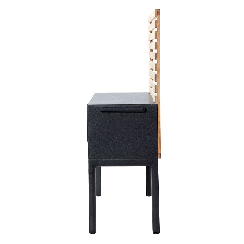 Drop Ulkokeittiö 100 cm Harmaa 