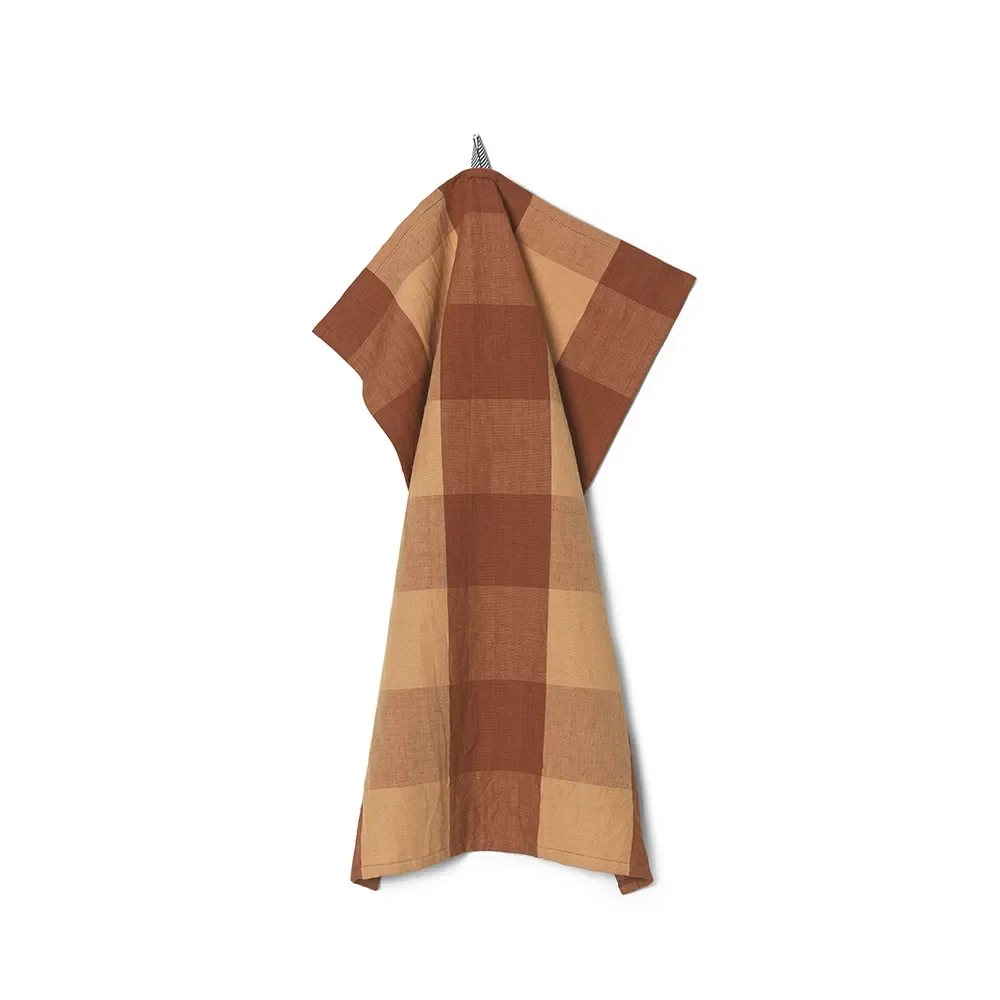 Keittiöpyyhe Hale Peach/Spice Red