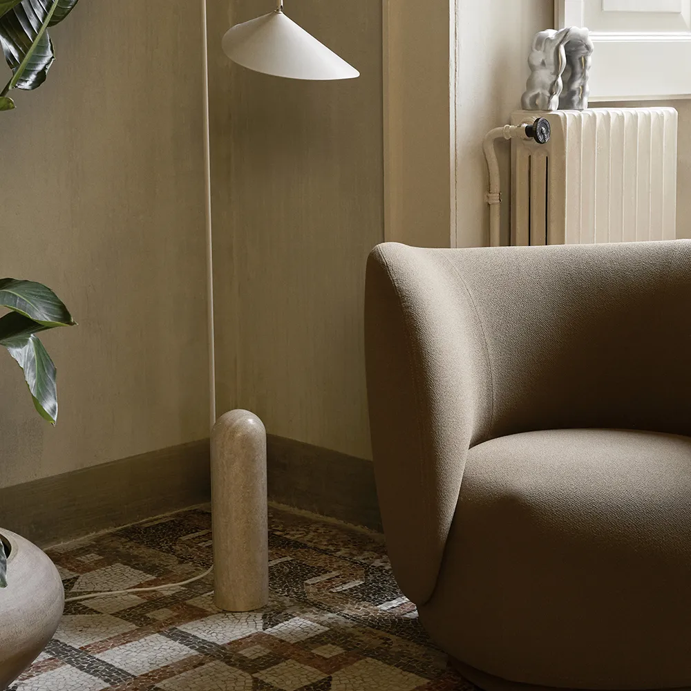 Rico Lounge nojatuoli Grain - Caramel