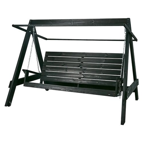 Kornhult keinutuoli Musta 