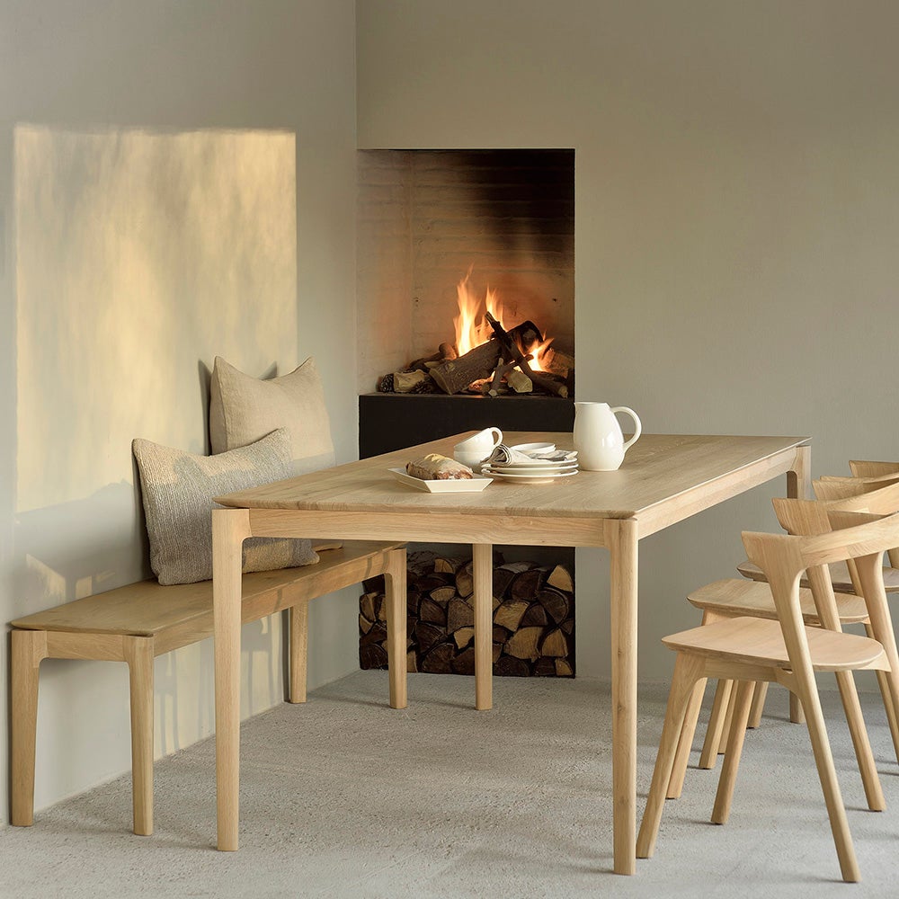 Bok Penkki lakattu tiikki 35x186 cm