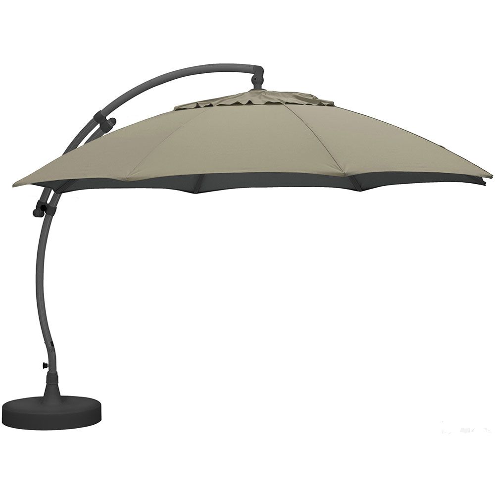 Brafab Easy Sun riippuva aurinkovarjo 375 cm antrasiitti/hiekka Brafab