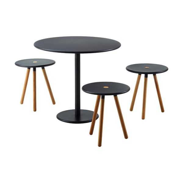 Area Sivupöytä/jakkara laava harmaa 