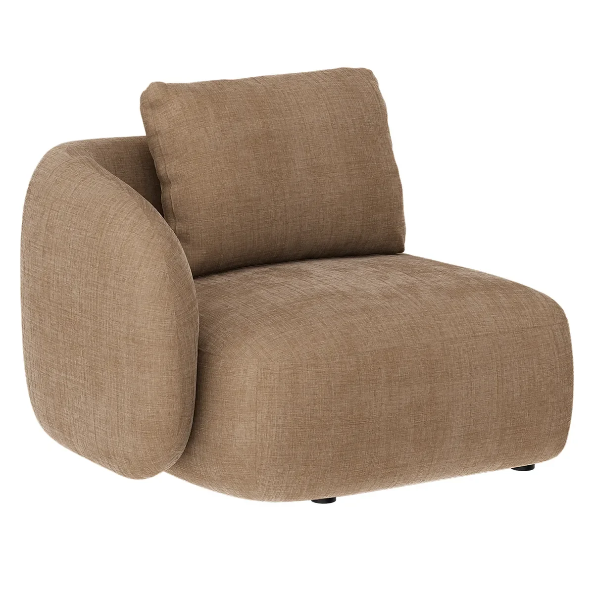 Artwood, Dixon 1-istuimen osio vasen Gabby camel