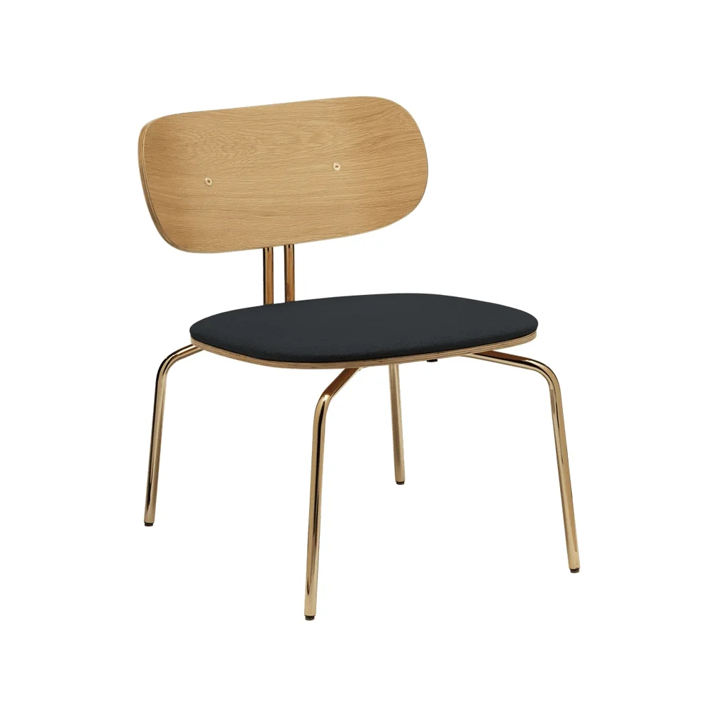 Curious nojatuoli tammi/messinki Shadow