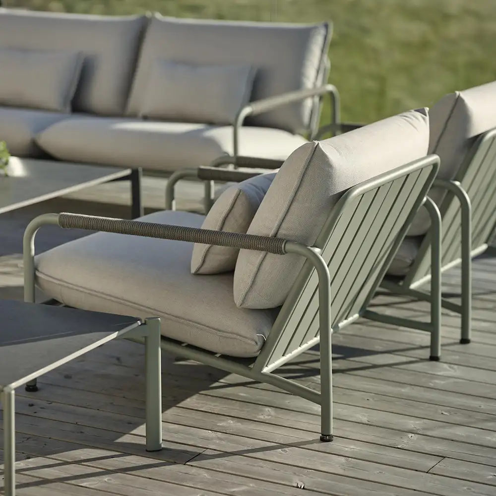 Brafab Lerberget nojatuoli vihreä/ash Brafab