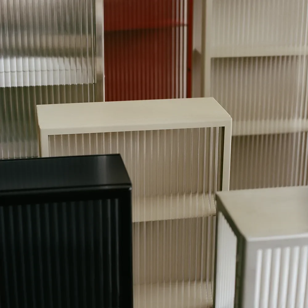 Kylpyhuonekaappi Haze Tall Oxide Red