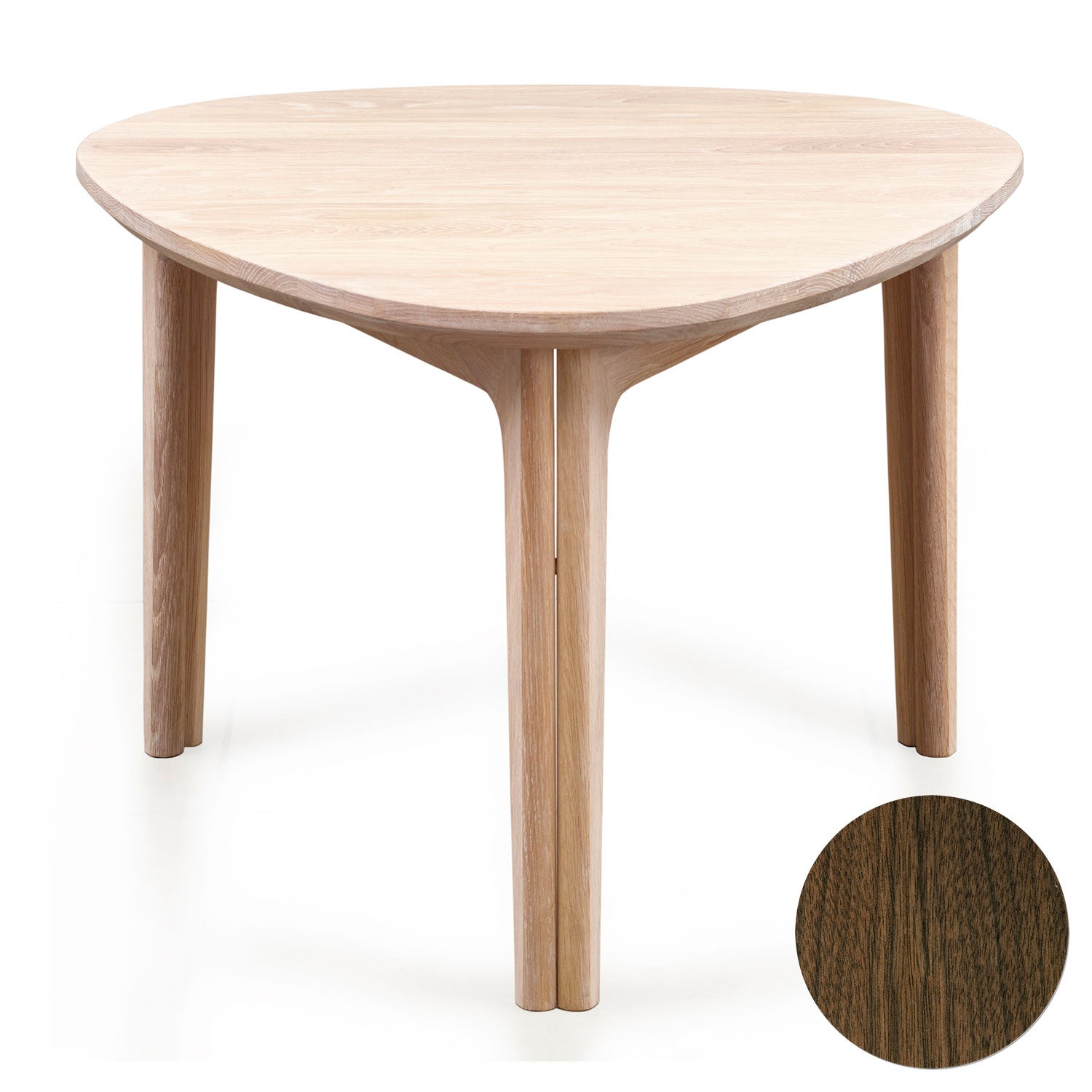 Sm206 sohvapöytä pähkinäpuu luonnonöljy 65X63X43Cm