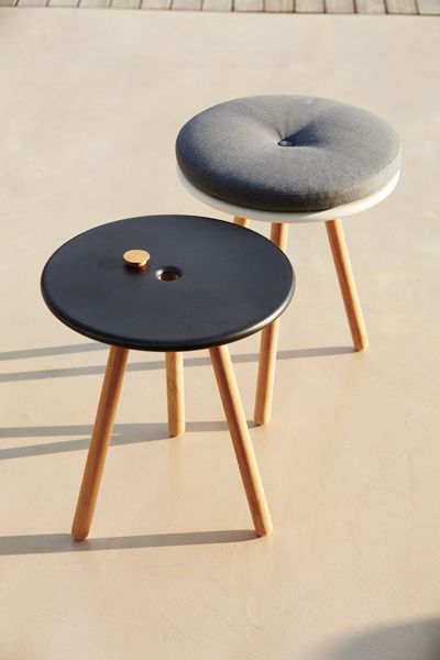 Area Sivupöytä/jakkara laava harmaa 