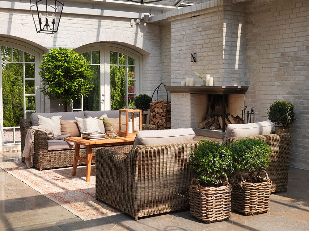 Glendon sohvaryhmä rustiikki Brafab