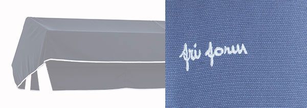 Pihakeinun katokset Alumiini Vaaleansininen 