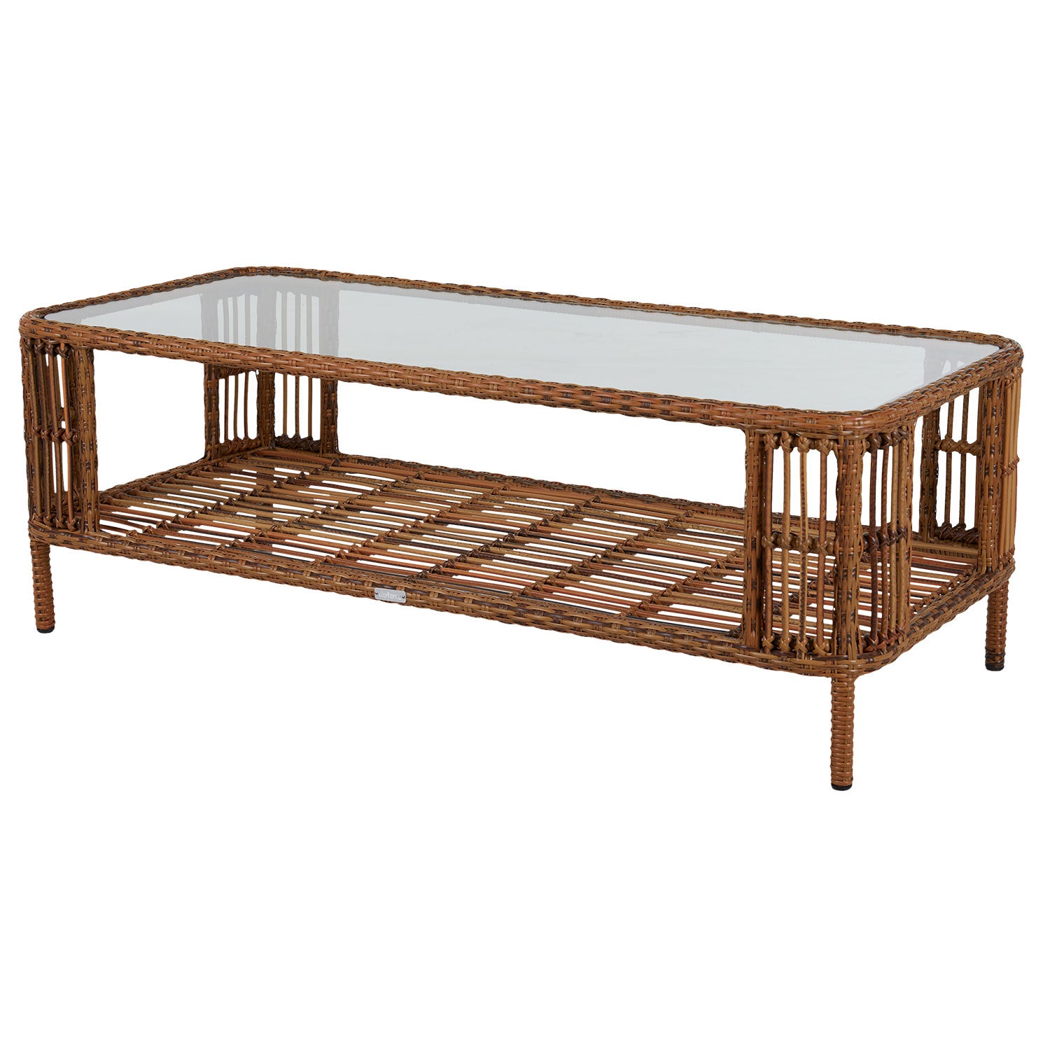 Anemon sohvapöytä 65 x 140 luonnonvärinen/valkoinen Brafab