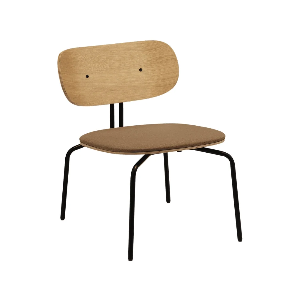 Curious nojatuoli tammi/musta Sugar Brown