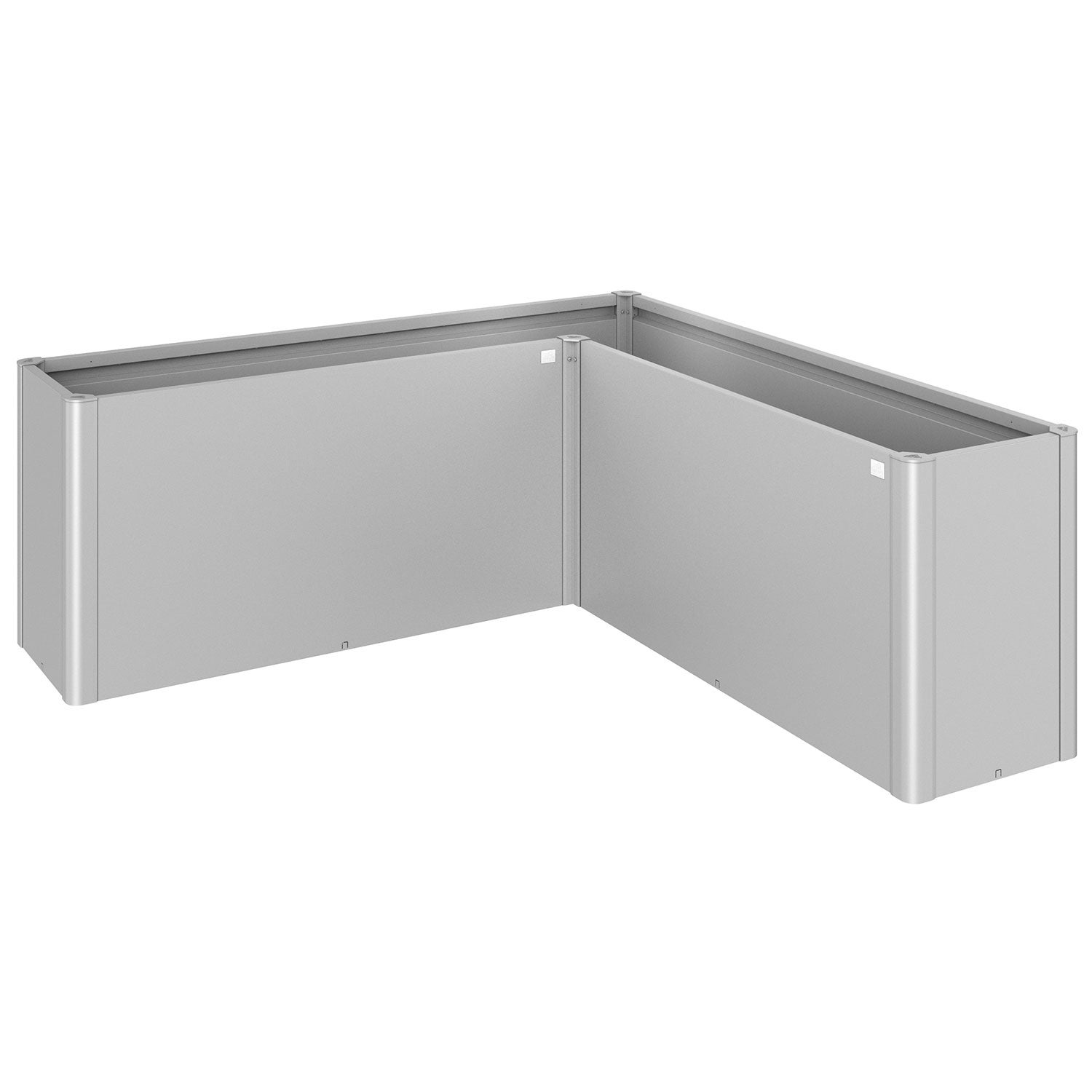 Belvedere istutusallas maxi koko l200 metallic hopea