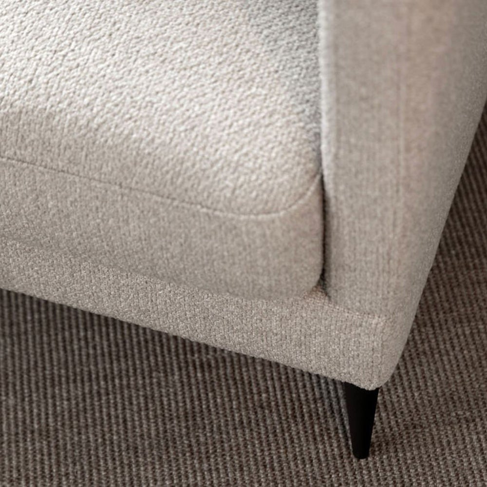 ANDORRA-kankainen nojatuoli Rhyme Beige