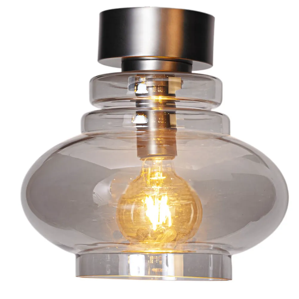 Dolores kattokruunu Ø30 cm harmaa