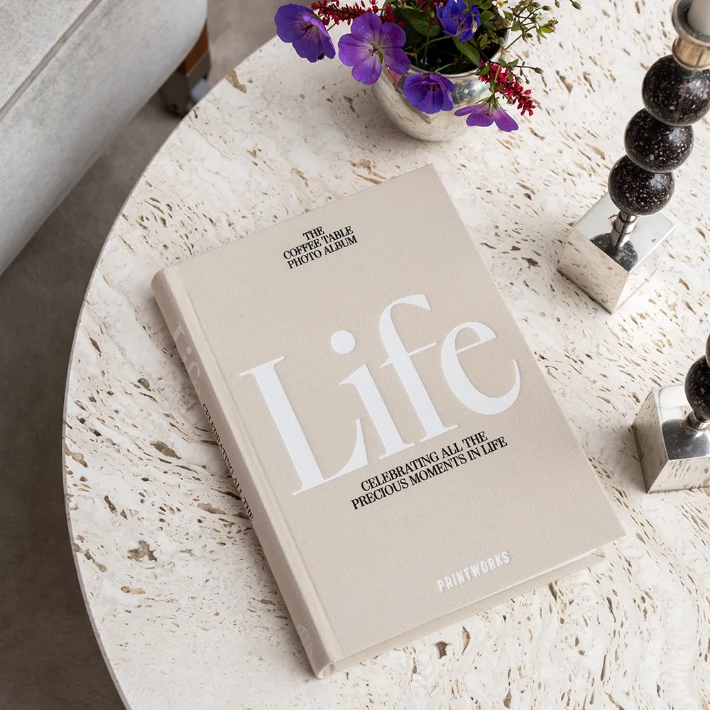 Photo Book - Life, Beige