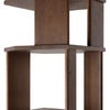 Stairs hylly lakattu tiikki 45x46x204 cm