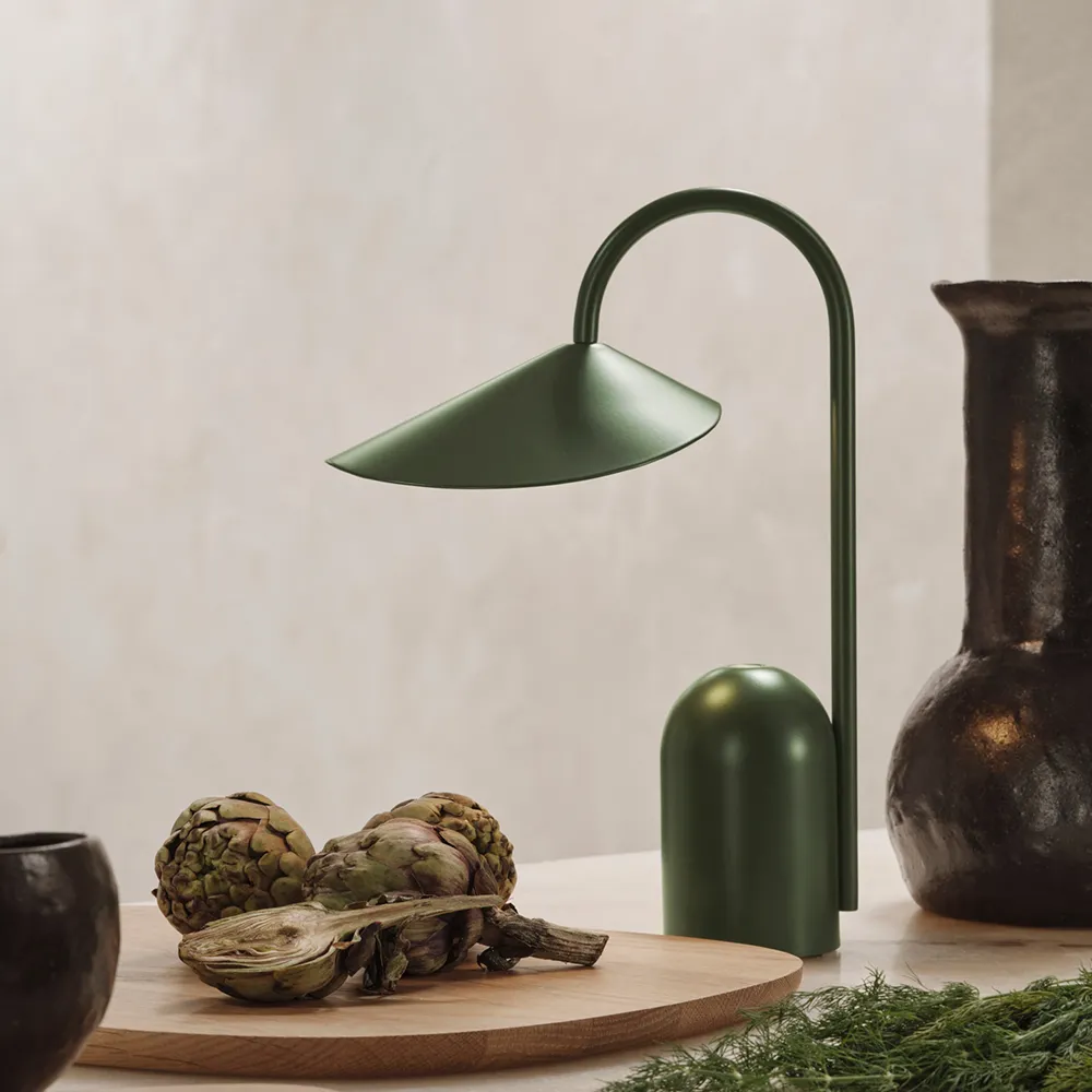 Arum Portable Lamp Grass Green