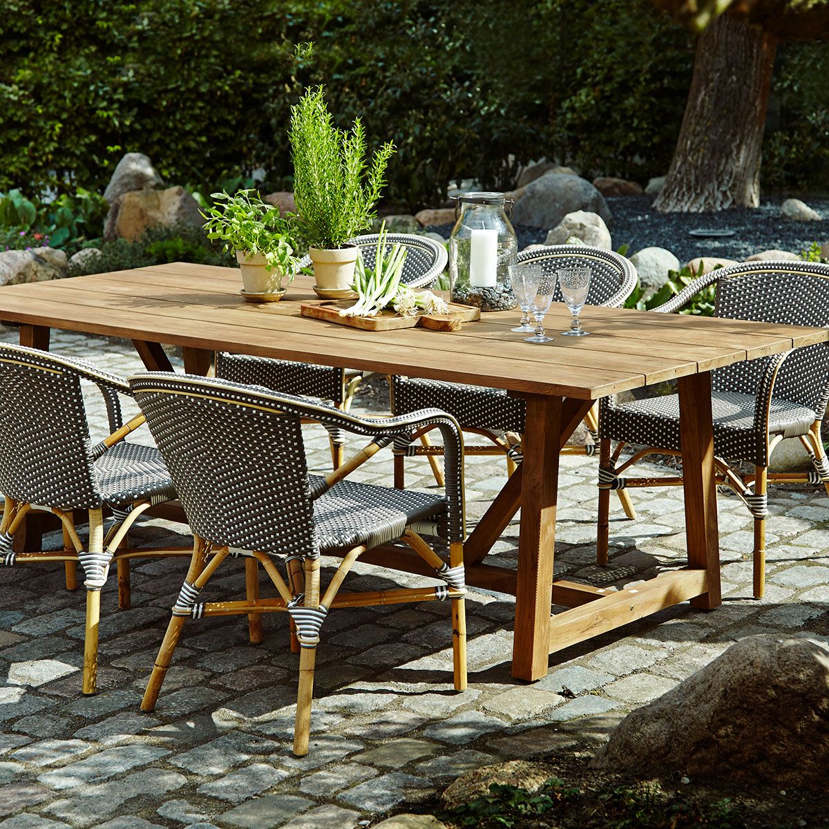 George Pöytä 100 X 240 Cm tiikki