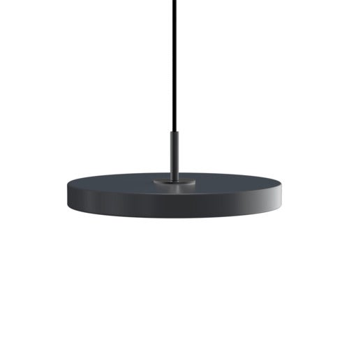Asteria Plus Mini Ø31 cm kattovalaisin Anthracite Grey/musta