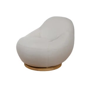 Gem lounge tuoli m/teak kääntölaakeri Sand, AirTouch