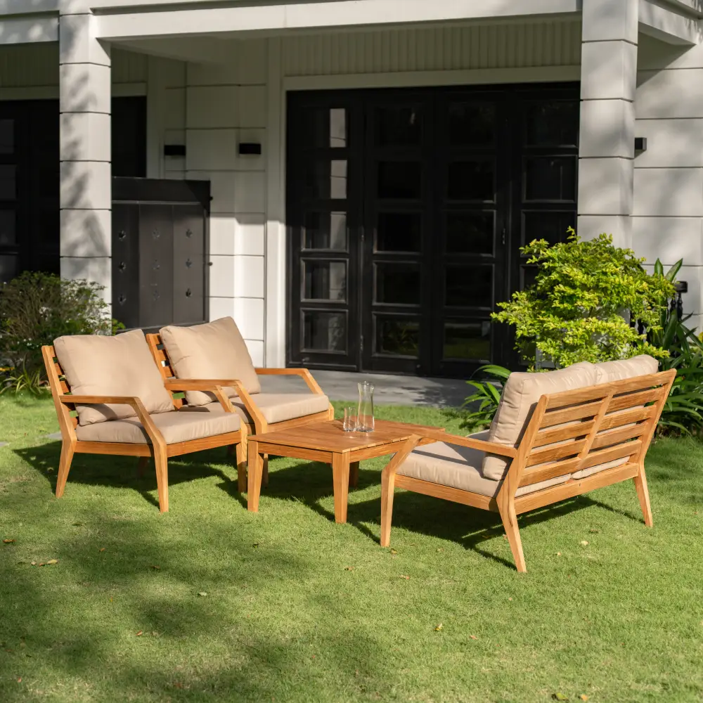 Gunnaröd 2-istuttava lounge-sohva sis. tyynyt valkoinen