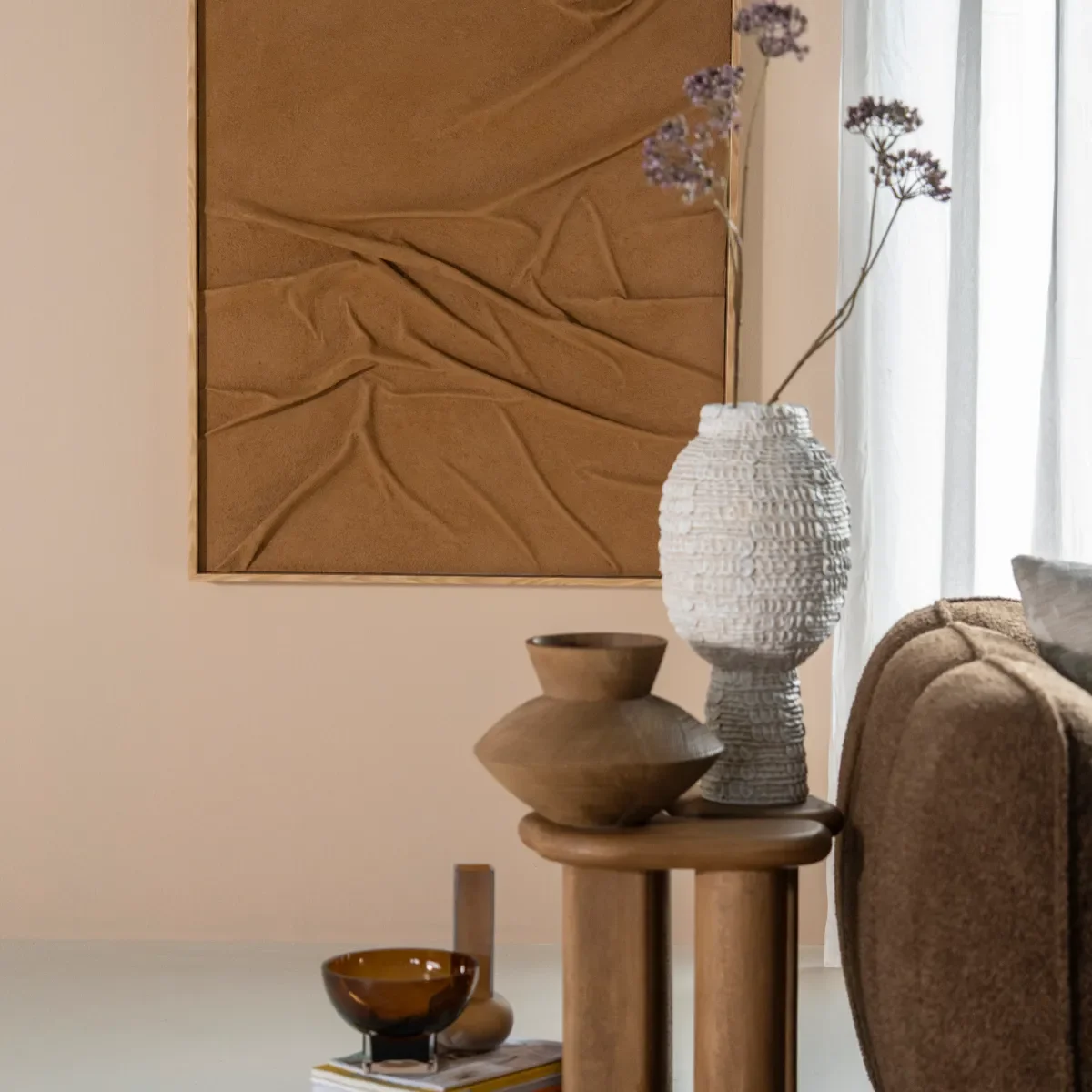 Veck 90x120 cm 90x4,9x120 cm ruskea