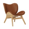 A Conversation Piece Lepotuoli Oak/Hope Leather Cognac