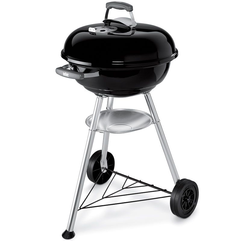 Compact hiiligrilli 47 cm musta Weber