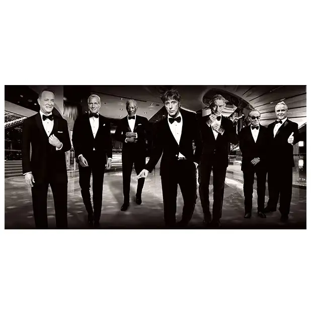 Seinäkoriste Big shots of Hollywood 200 x 100 cm Artwood