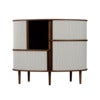 Audacious Highboard Kaappi tumma tammi/Sterling