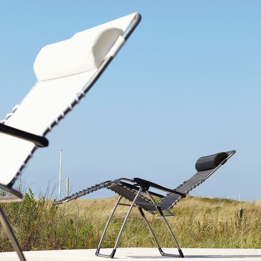 Movida Baden-Baden tuoli musta alumiini/textilene 