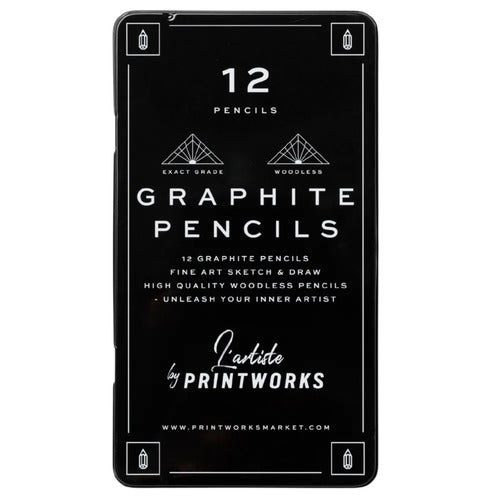 12  värillisiä kyniä - Graphite