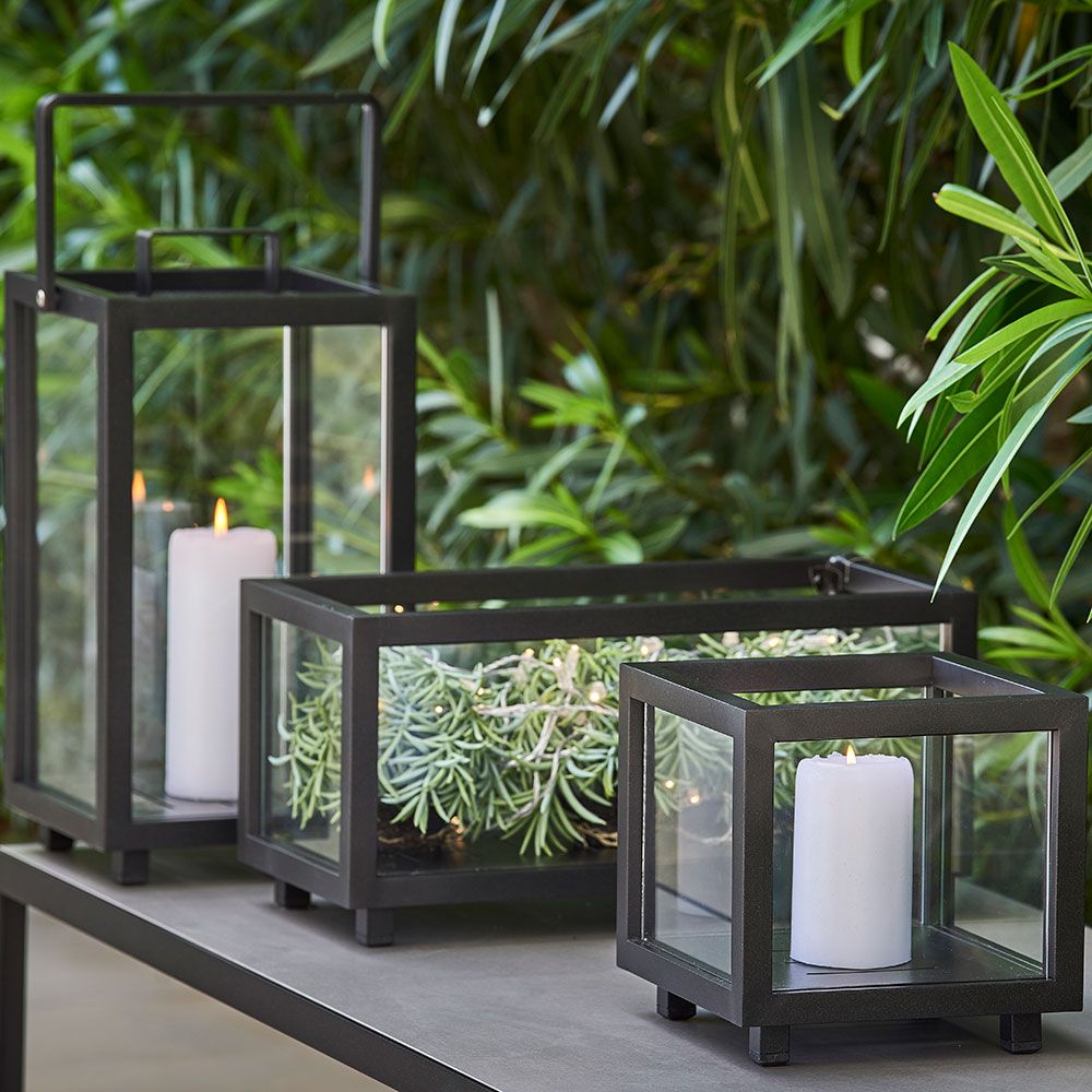 Lightbox lyhtykynttilä rektangulär