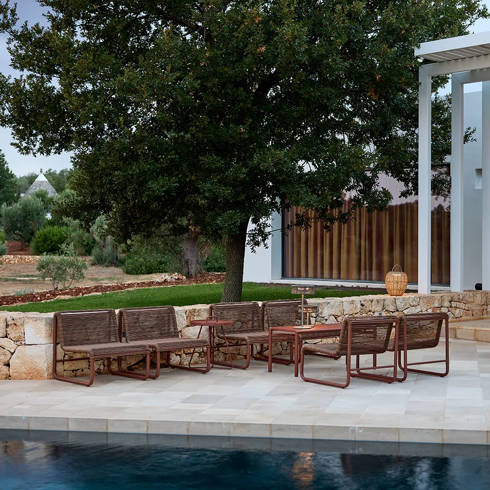 Al Dente Yhdistämiskiinnike 3-pack Desert red