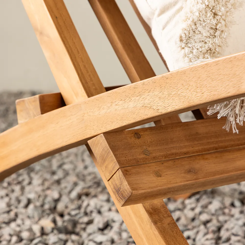 Kenya Loungenojatuoli Golden Teak