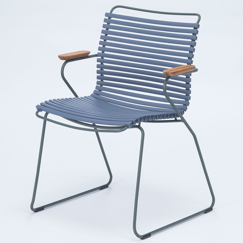 Click käsinojatuoli taivaansininen