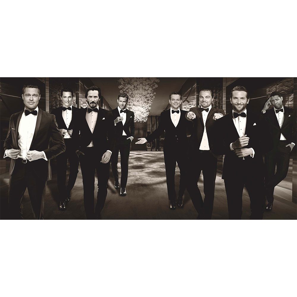 Seinäkoriste Oscar Night 200 x 100 cm Artwood