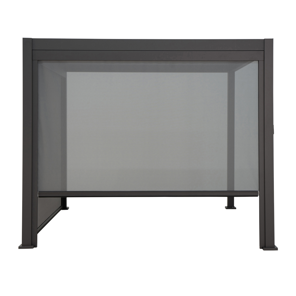 SOMBRA Sivuseinä 400cm - Antrasiitti