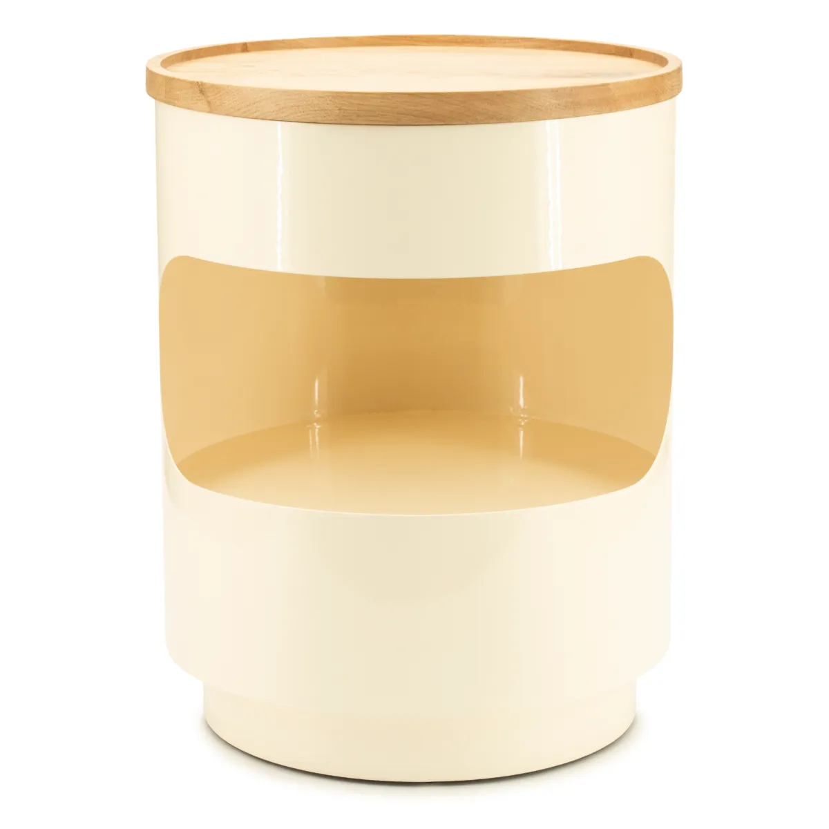 Tondo sivupöytä 37 cm beige