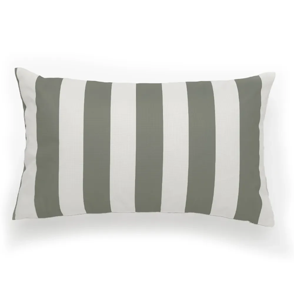 Koristetyyny 50x30 cm Vihreä/Valkoinen