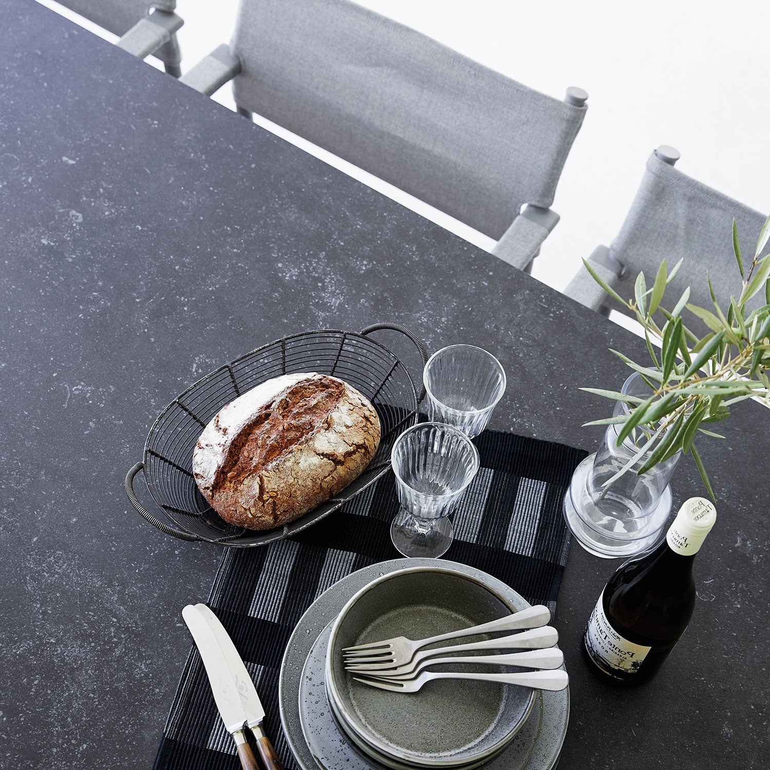 Drop ruokapöytä 100x200-320 cm 