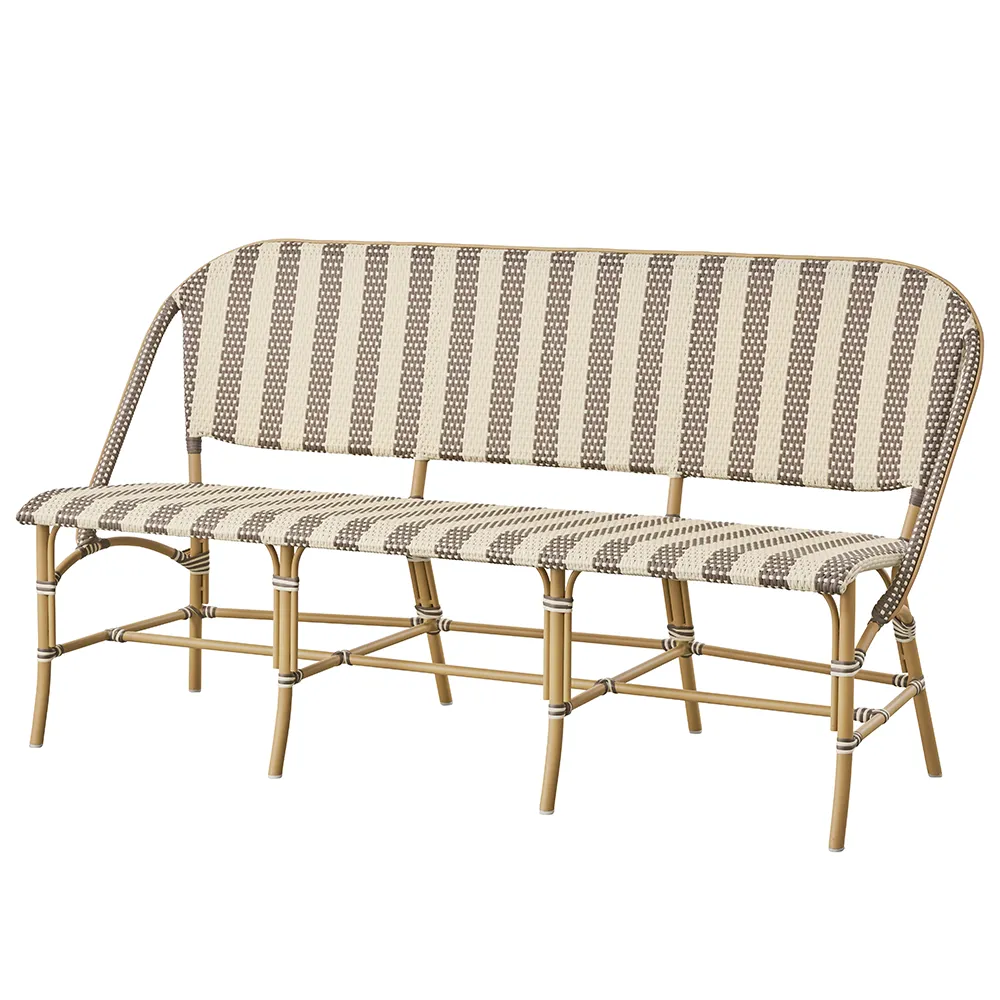  Sofie 3-istuttava sohva valkoinen/cappucino