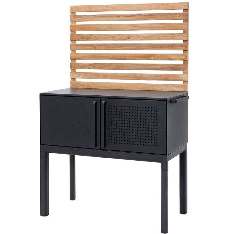 Drop Ulkokeittiö 100 cm Harmaa 