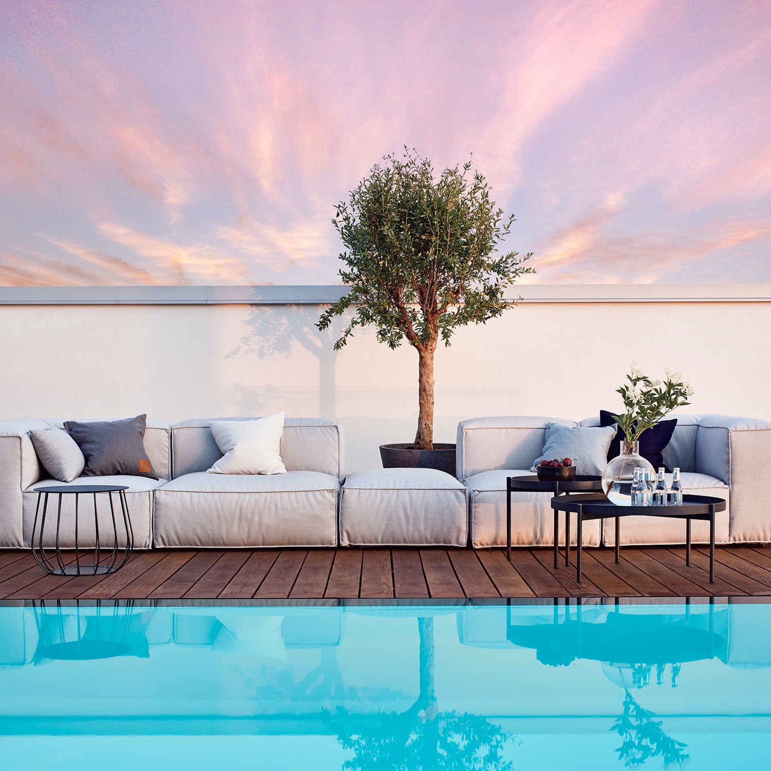 Asker keskiosa pieni beige Skargaarden 