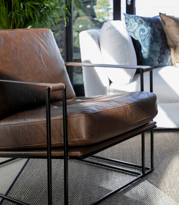 Bellagio nojatuoli Chocolate Brown Artwood