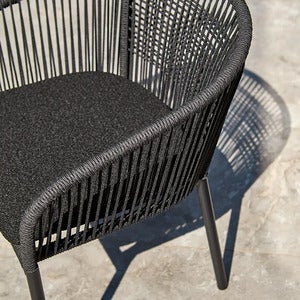 Delta tuoli    Musta / Slate rope / Teddy Black