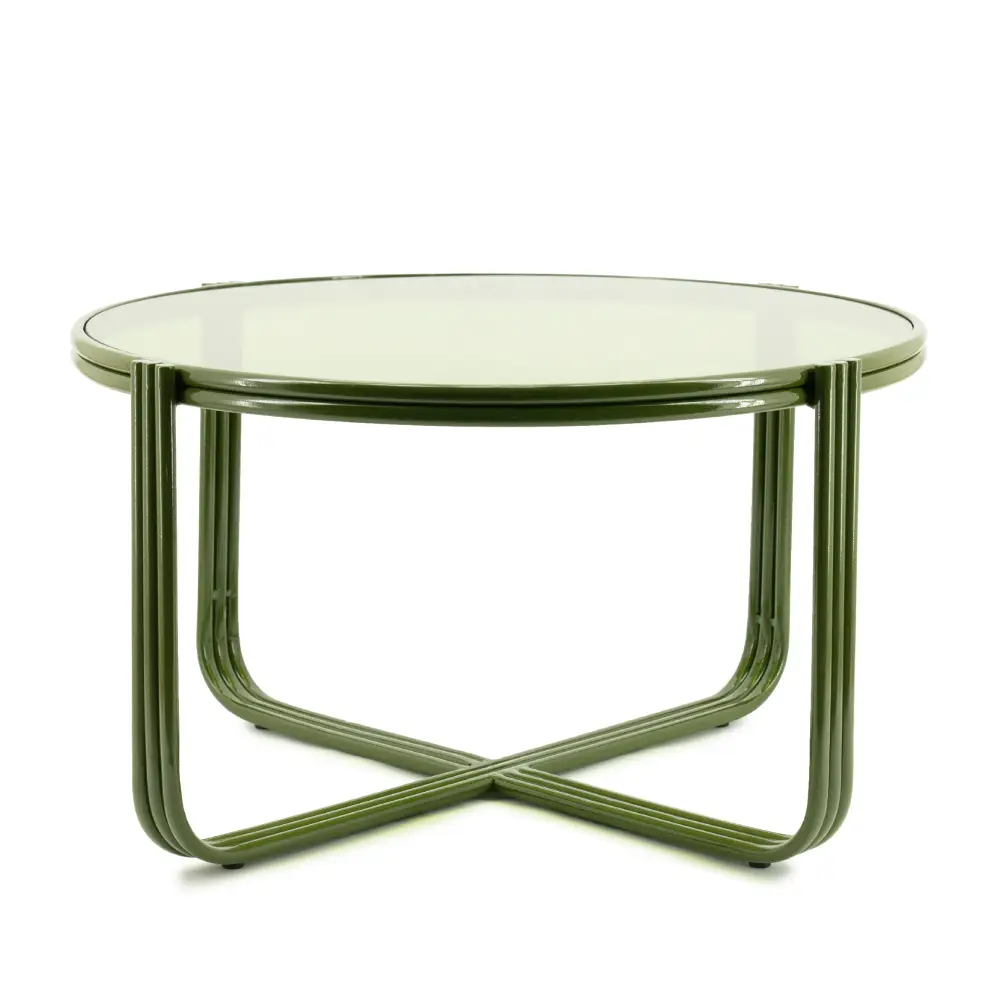 By Boo, Groovy-sohvapöytä - vihreä 63x63x35 cm | Alk. 406,00 €