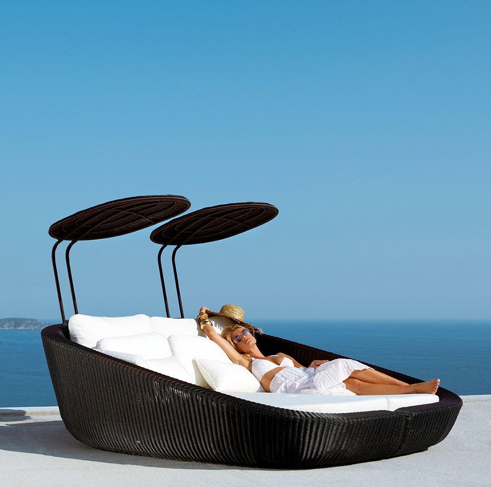 Savannah päiväsänky musta 